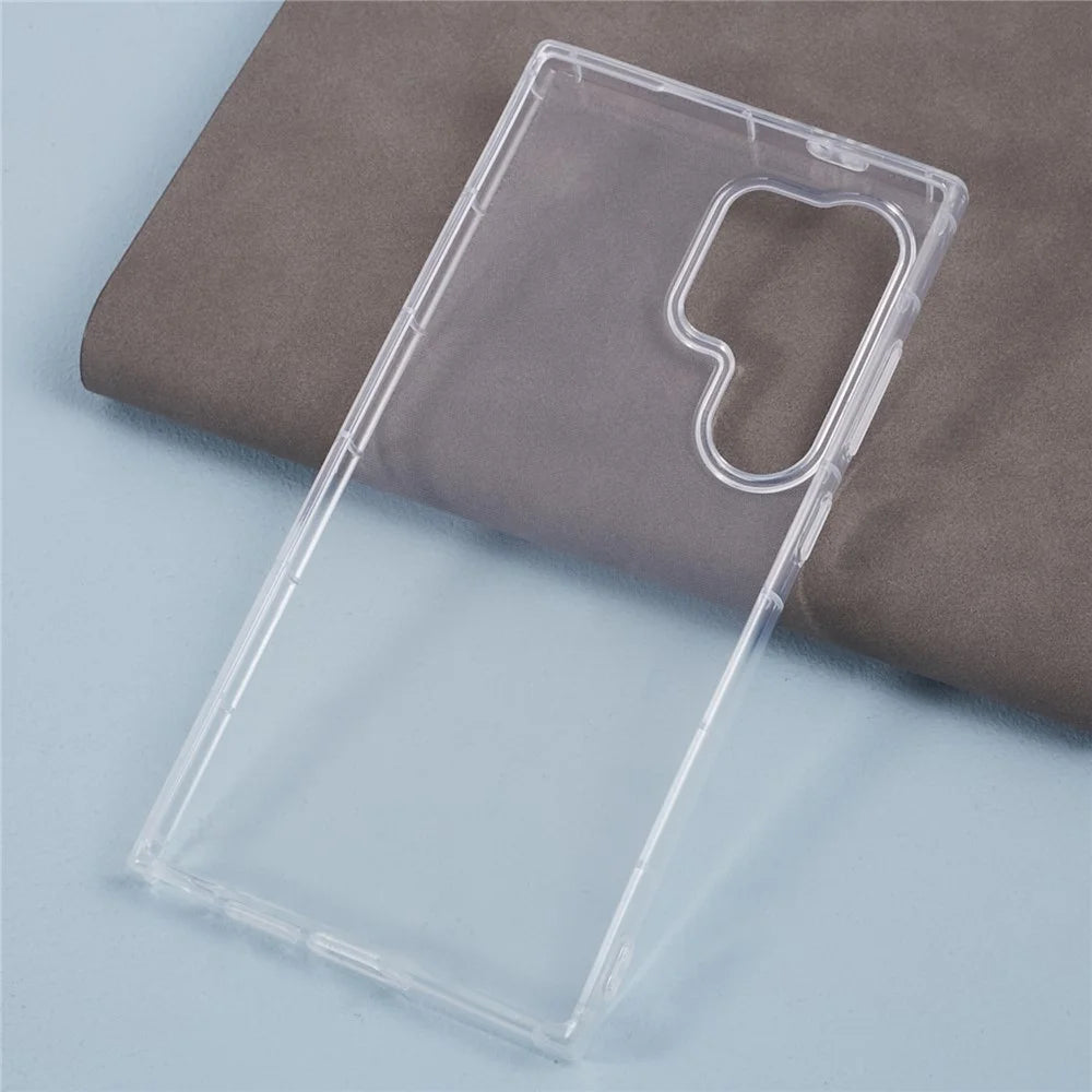 For Samsung Galaxy S24 Ultra TPU Case Airbag Protection Transparent Phone Cover - 3
