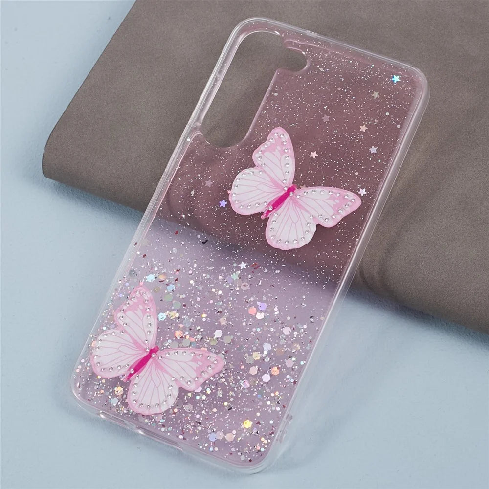 AW Series For Samsung Galaxy S24+ Case Big Rear Lens Hole TPU+PVC Protective Cover - Pink - 3