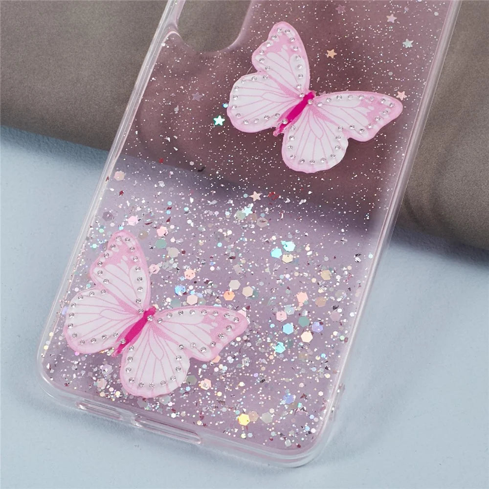 AW Series For Samsung Galaxy S24+ Case Big Rear Lens Hole TPU+PVC Protective Cover - Pink - 5