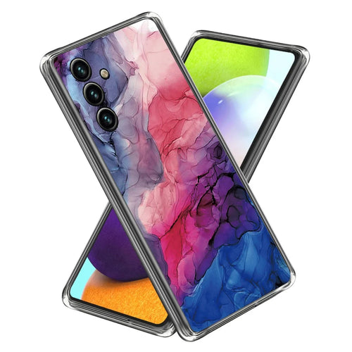 For Samsung Galaxy A35 5G Abstract Marble Case Shockproof TPU Phone Cover - Style I - 1