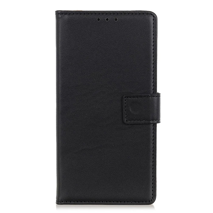 For Samsung Galaxy A35 5G Leather Case Full Shockproof Protection Phone Cover - Black - 6