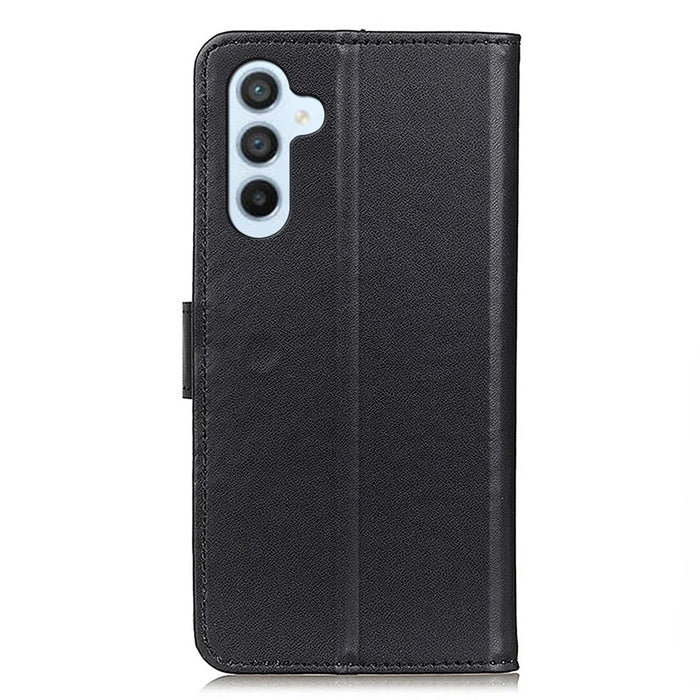 For Samsung Galaxy A35 5G Leather Case Full Shockproof Protection Phone Cover - Black - 7