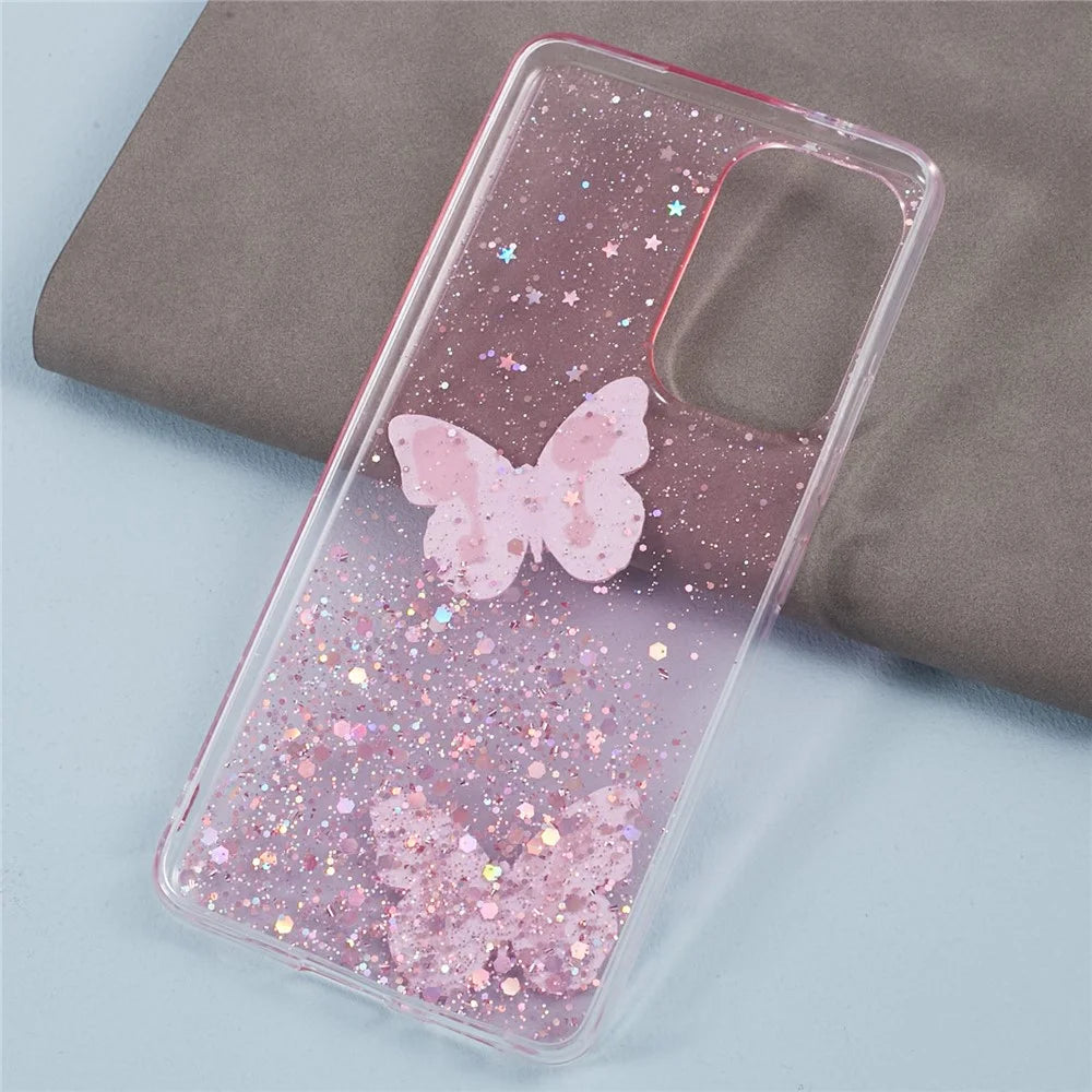 AW Series For Samsung Galaxy A53 5G Cell Phone Case TPU+PVC Shockproof Cover with Big Rear Lens Hole - Pink - 2