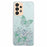 AW Series For Samsung Galaxy A13 4G TPU+PVC Case Sparkle Epoxy Butterfly Decor Protective Back Shell - Green - 1