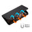 For Samsung Galaxy S25+ / S24+ Case PU Leather Wallet Phone Stand Cover - Black - 4