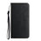 For Samsung Galaxy S25+ / S24+ Case PU Leather Wallet Phone Stand Cover - Black - 6