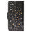 For Samsung Galaxy A15 5G Case PU Leather Pattern Printing Wallet Phone Cover with Strap - Shattered Stars - 7