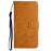 For Samsung Galaxy A15 5G Case Solid Color Wallet Leather Phone Cover - Yellow - 7