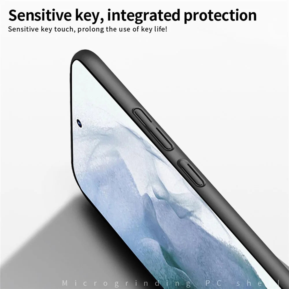 MOFI JK PC Series-1 For Samsung Galaxy S24 PC Phone Case Matte Texture Phone Cover - Black - 3