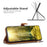 For Samsung Galaxy A55 5G Cell Phone Case Jeans Cloth Splicing Leather Stand Protective Cover - Black - 2
