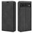 For Google Pixel 8a Case Shockproof Phone Case Skin-Touch PU Leather Flip Cover - Black - 1