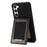 N.BEKUS For Samsung Galaxy S24 Kickstand Card Slots Case RFID Blocking Leather Back Cover - Black - 2