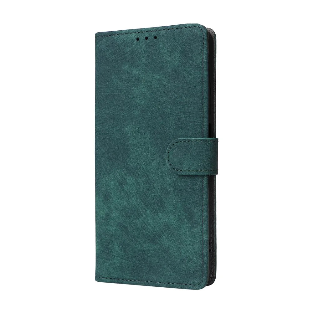 For Infinix Smart 8 4G X6525 / Smart 8 HD 4G Cell Phone Case RFID Blocking Leather Anti-Scratch Cover - Green - 6