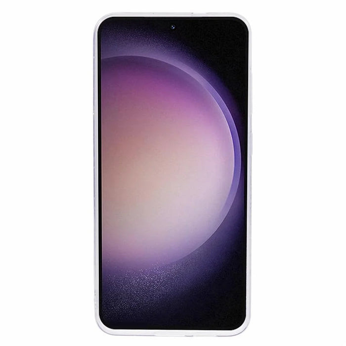 For Samsung Galaxy S24 TPU Case Glitter Sequins Anti-scratch Phone Cover - Purple - 2