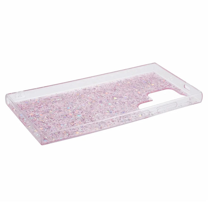 For Samsung Galaxy S24 Ultra Case Shiny Glitter Sequins Soft TPU Phone Cover - Pink - 5