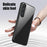 For Samsung Galaxy S24+ Case Crystal Clear Hard PC+Soft TPU Phone Cover - Black - 6