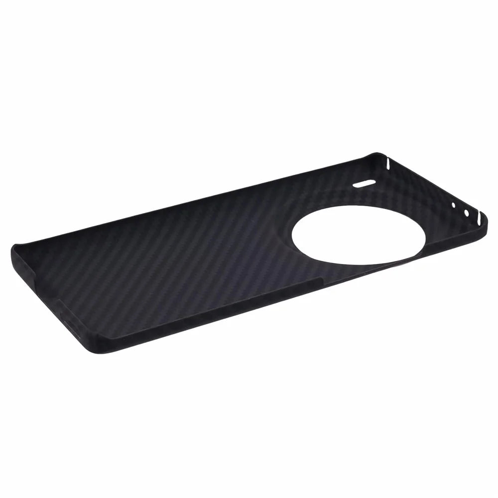 For vivo X100 Pro 5G Case Scratch-proof 1500D Coarse Texture Aramid Fiber Big Lens Cutout Phone Back Cover - Black - 5