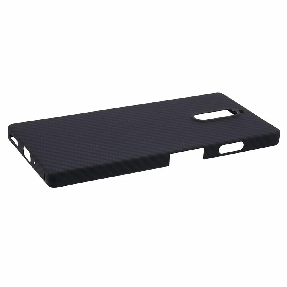 For ZTE nubia Red Magic 8 Pro 5G / 8 Pro+ 5G Black Phone Case Aramid Fiber 1500D Coarse Texture Anti-scratch Cover - 4