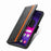 For Samsung Galaxy S24 Ultra Phone Cases CASENEO PU Leather Cover Stand with RFID Blocking Wallet - Black - 4