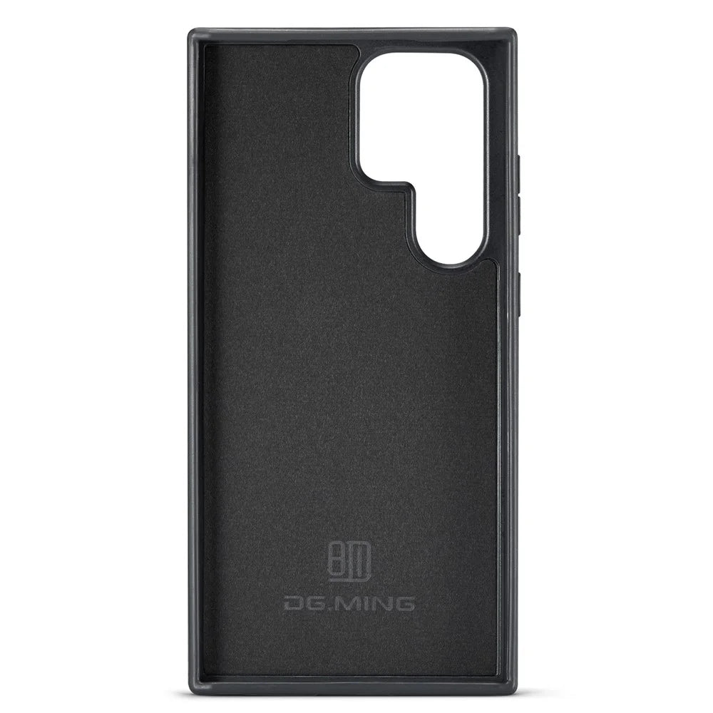DG.MING For Samsung Galaxy S22 Ultra 5G Case Anti-Scratch Cell Phone Back Cover - Brown - 2