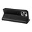 BKS-001 For iPhone 14 Pro Max Magnetic Case PU Leather Phone Stand Cover - Black - 4