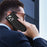 BKS-001 For iPhone 14 Pro Max Magnetic Case PU Leather Phone Stand Cover - Black - 5