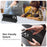 BKS-001 For iPhone 14 Pro Max Magnetic Case PU Leather Phone Stand Cover - Black - 7
