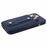 For iPhone 14 Plus Case Anti-drop PU Leather+TPU Back Cover with Hidden Card Slots - Blue - 5