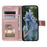 For Samsung Galaxy A55 5G Leather Wallet Case Phone Stand Cover - Rose Gold - 2