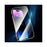 For iPhone 14 Pro Max Clear Phone Case Tempered Glass Full Protection Magnetic Adsorption Cover - Black - 3