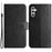 For Samsung Galaxy A55 5G Case Personalized Printing Butterfly Leather Phone Cover - Black - 1