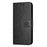For Samsung Galaxy A55 5G Case Personalized Printing Butterfly Leather Phone Cover - Black - 4