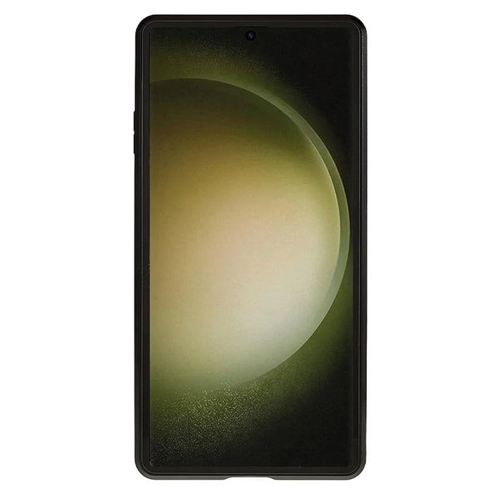 For Samsung Galaxy S24 Ultra Full Body Case Magnetic Tempered Glass Double-Sided Phone Case - Black - 3