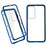 For Samsung Galaxy S25+ / S24+ Full Body Case Magnetic Tempered Glass Double-Sided Phone Case - Blue - 1