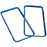 For Samsung Galaxy S25+ / S24+ Full Body Case Magnetic Tempered Glass Double-Sided Phone Case - Blue - 5
