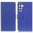 For Samsung Galaxy A55 5G Case PU Leather Wallet Stand Shell Anti-Scratch Cell Phone Cover - Blue - 1