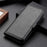 PU Leather Phone Case for Samsung Galaxy A55 5G Wallet Phone Stand Cover - Black - 7