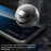 For Samsung Galaxy A55 5G Cell Phone Case Gradient Color TPU+PC+Tempered Glass Back Shell - Blue  /  Black - 3