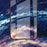 For Samsung Galaxy A55 5G Cell Phone Case Drop-proof TPU+PC+Tempered Glass Printed Pattern Cover - The Milky Way - 3