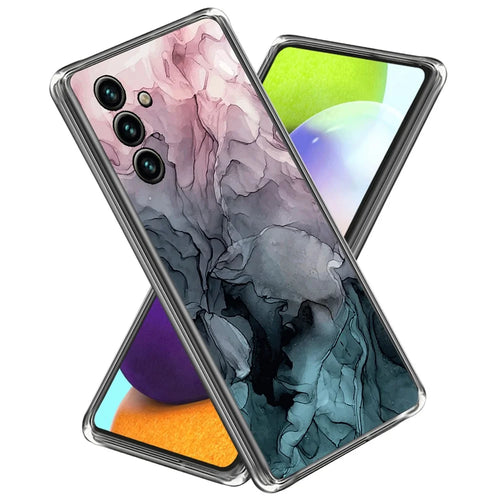 For Samsung Galaxy A55 5G TPU Case Abstract Marble Pattern Printing Phone Cover - Style G - 1