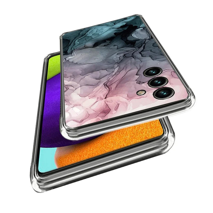 For Samsung Galaxy A55 5G TPU Case Abstract Marble Pattern Printing Phone Cover - Style G - 2