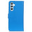 For Samsung Galaxy A55 5G Cell Phone Case PU Leather Wallet Drop-proof Phone Stand Cover - Blue - 7