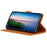 For Samsung Galaxy A55 5G PU Leather Mobile Phone Case Magnetic Stand Cover - Brown - 3