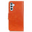 For Samsung Galaxy A55 5G Case Split Leather Cover Nappa Texture Cell Phone Phone Shell - Orange - 7