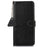 For Samsung Galaxy A25 5G (Global) (161.0 x 76.5 x 8.3mm) Genuine Cow Leather Phone Cover Lychee Texture Case - Black - 6