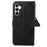 For Samsung Galaxy A25 5G (Global) (161.0 x 76.5 x 8.3mm) Genuine Cow Leather Phone Cover Lychee Texture Case - Black - 7