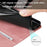 For Samsung Galaxy A35 5G Leather Case Calfskin Zipper Wallet - Pink - 6