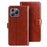 IDEWEI For Blackview A96 Leather Case Crazy Horse Pattern Phone Wallet - Brown - 1