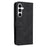 For Samsung Galaxy A35 5G Leather Wallet Cases Skin Touch Phone Cover Stand with Strap - Black - 7