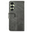 IDEWEI For Samsung Galaxy A35 5G Case Classic Calf PU Case Wallet Phone Cover - Grey - 5